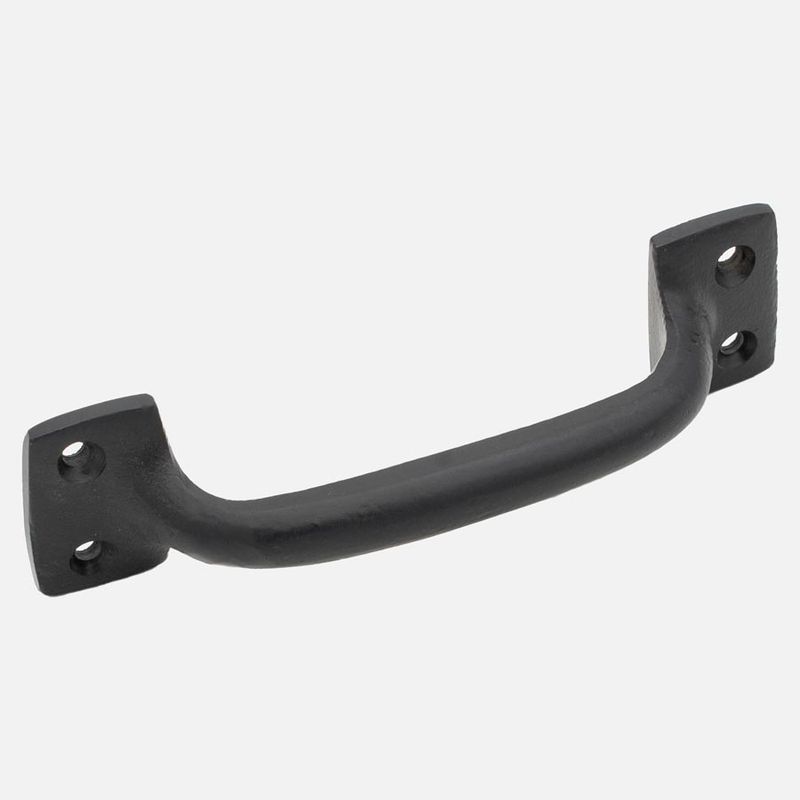 Håndtak med sort overflate